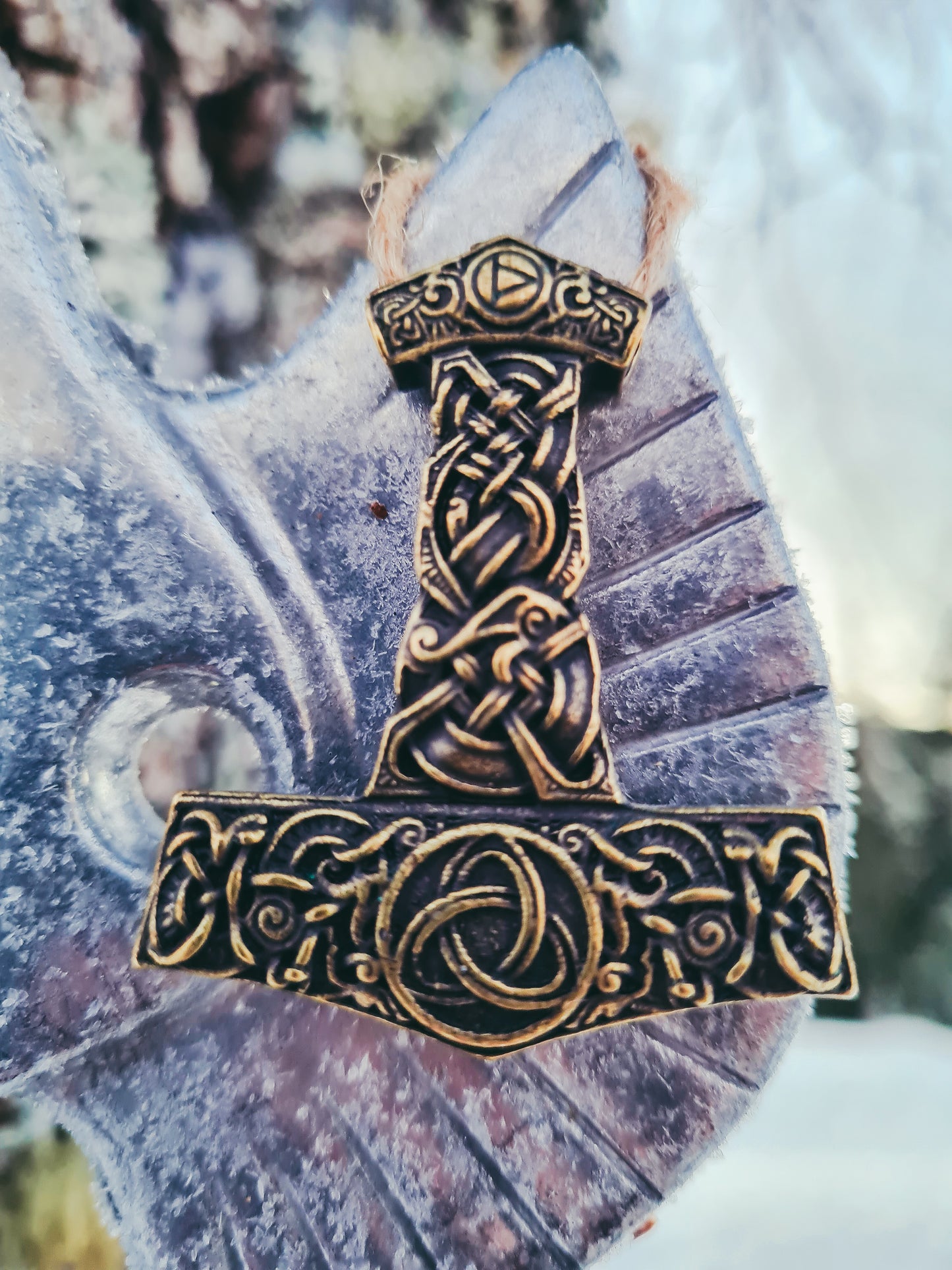 Torshammer Pendant - solid and detailed